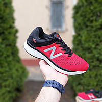 New Balance 860 Мужские кроссовки красные. Легкие мужские кроссовки Нью Баланс 860 красные с белым сетка