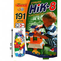 Дитячий конструктор НІК-8 70958, 191 велика деталь