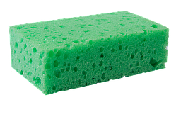 Губка для миття плитки пориста G-17 коричнева 110 мм х 160 мм х 60 мм