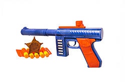 Al Іграшковий автомат з м'якими кулями M60 PF Golden Gun 909GG (Синій)
