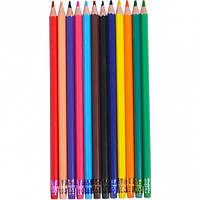 Al Дитячі еластичні олівці для малювання з гумкою CR-777L 12 кольорів