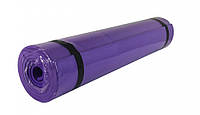 Al Йогамат, коврик для йоги M 0380-3 материал EVA (Фиолетовый)