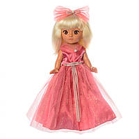 Al Дитяча лялька в платті M 3870 з музикою на укр. мовою (Червоний)