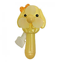 Al Дитячий ручний вентилятор "Зайчик" MK 4552 17 см (Жовтий)