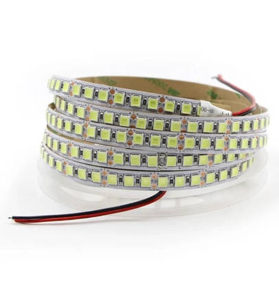 Над'яскрава 120LED/м. стрічка 5054 12В Нейтральний 4000-4500К IP20