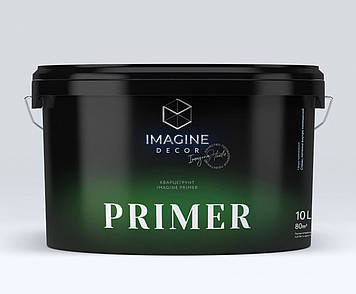 "Primer" 10 л — кварц-ґрунт дрібнозернистий ТМ Imagine Decor