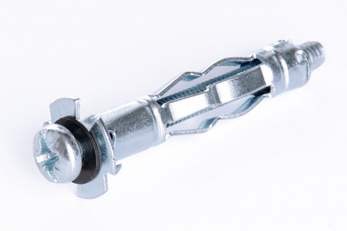 Анкер Моллі з гвинтом М4 на 38 цинк білий APRO