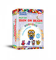 Дитячий набір для творчості. Магніти з термомозаїки "Мультики" TM-004, 5 фігур