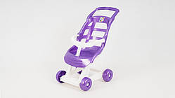 Al Коляска для ляльки 00147 пластикова (Фіолетовий)