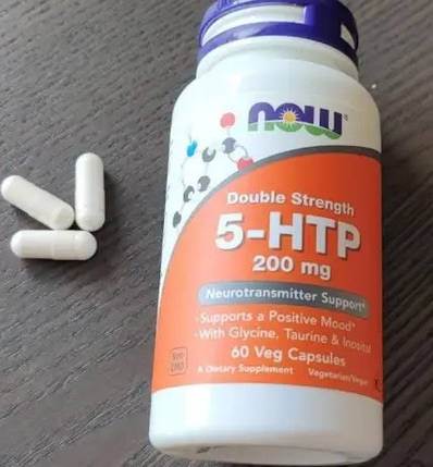 5 htp серотонін NOW 5-HTP 200 mg 60 капс, фото 4
