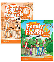 Family and Friends 4 2nd edition комплект Class Book + Workbook