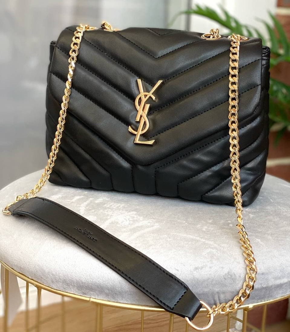 Жіноча сумка YSL на ланцюжку, 24×19 см, 931083, фото 1