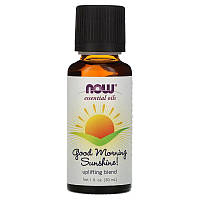 Эфирное масло для повышения настроения NOW Foods, Essential Oils "Good Morning Sunshine" (30 мл)