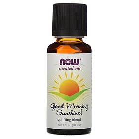 Ефірна олія для підвищення настрою NOW Foods, Essential Oils "Good Morning Sunshine" (30 мл)
