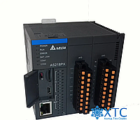 Процесорний модуль AS, 64K кроків програми, 8DI/6DO (реле), 2AI/2AO, 2xRS485 Ethernet, CANopen