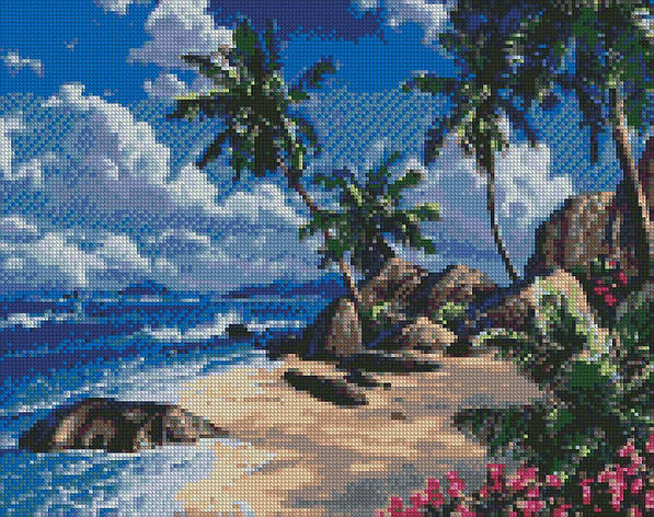 Алмазна мозаїка AMO7032 Чарівне місце, 40x50см. Ideyka на підрамнику, фото 1