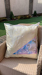 Подушка штучний лебедячий пух преміум 50х70 см