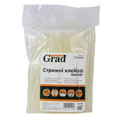 Стрижні клейові Ø8×200мм 114 шт. 1 кг (прозорі) GRAD (2701025)