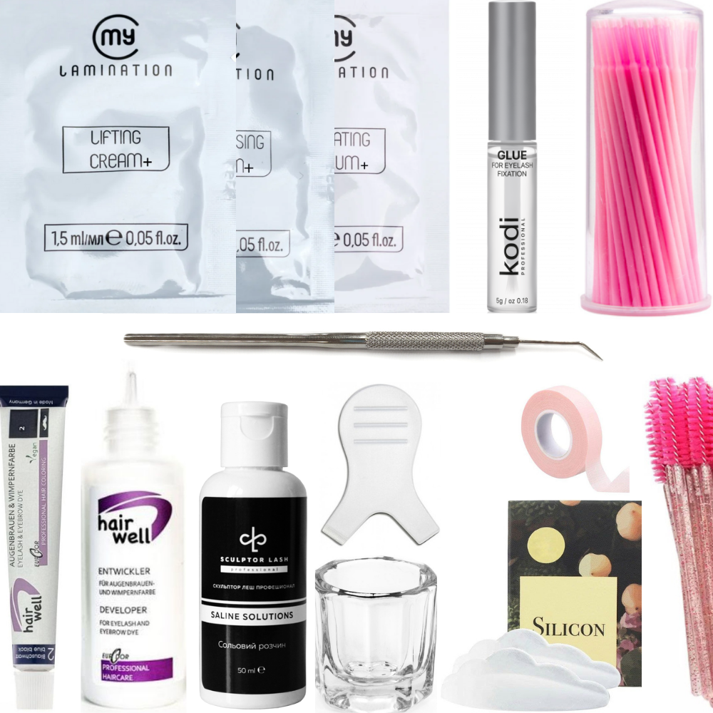 Стартовий набір для ламінування вій та брів My Lamination "MASTER"