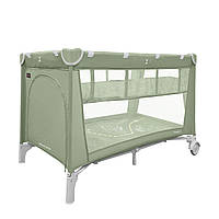 Манеж Piccolo+, «Carrello» (CRL-11501/2), цвет Mint Green (мятно-зелёный)