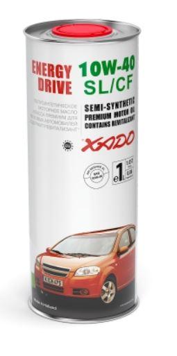 Напівсинтетична олія 10W-40 SL/CF XADO Atomic Oil 1л