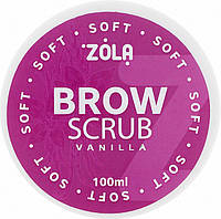 Скраб для бровей Soft Zola ваниль 100 мл