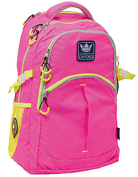 Рюкзак для підлітків YES  Х231 "Oxford", рожевий, 31*13*47см