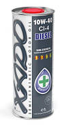 Напівсинтетична моторна олива 10W-40 CI-4 Diesel XADO Atomic Oil 1л