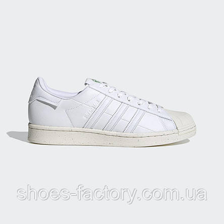 Кросівки Adidas Superstar Clean Classics White FW2292 Оригінал, фото 1