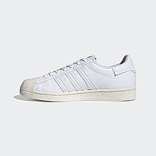 Кросівки Adidas Superstar Clean Classics White FW2292 Оригінал, фото 3