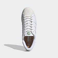 Кросівки Adidas Superstar Clean Classics White FW2292 Оригінал, фото 4