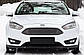 Накладки на передні фари (війки) Ford Focus III 2014- (рестайлинг), фото 4