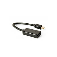 Перехідник Cablexpert A-mDPM-DPF4K-01 Mini DisplayPort - DisplayPort, v.1.2, до 3840 x 2160 x 30 Гц 15см