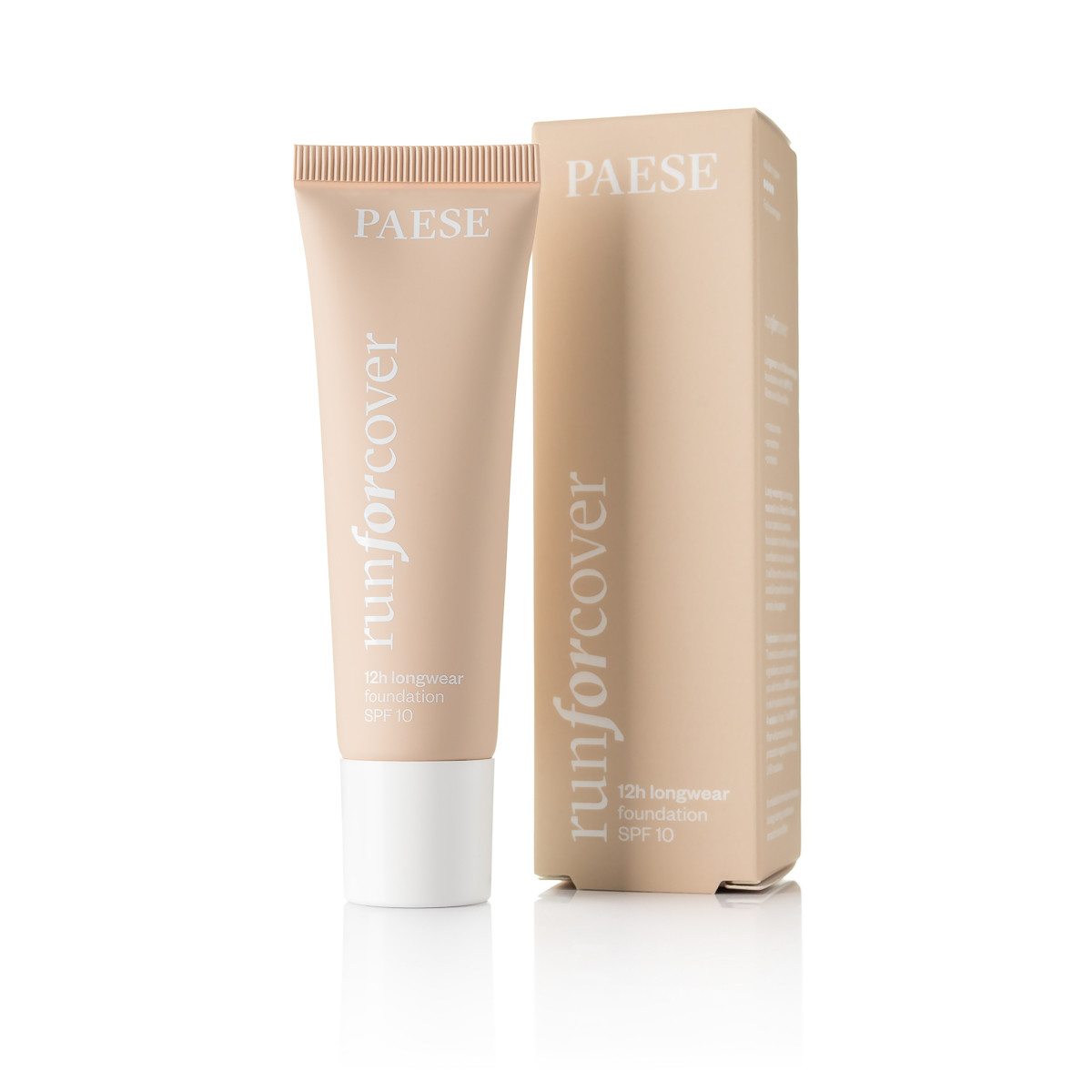 Тональний крем стійкий захист SPF 10 Run For Cover Paese 30ml (30-N) light beige