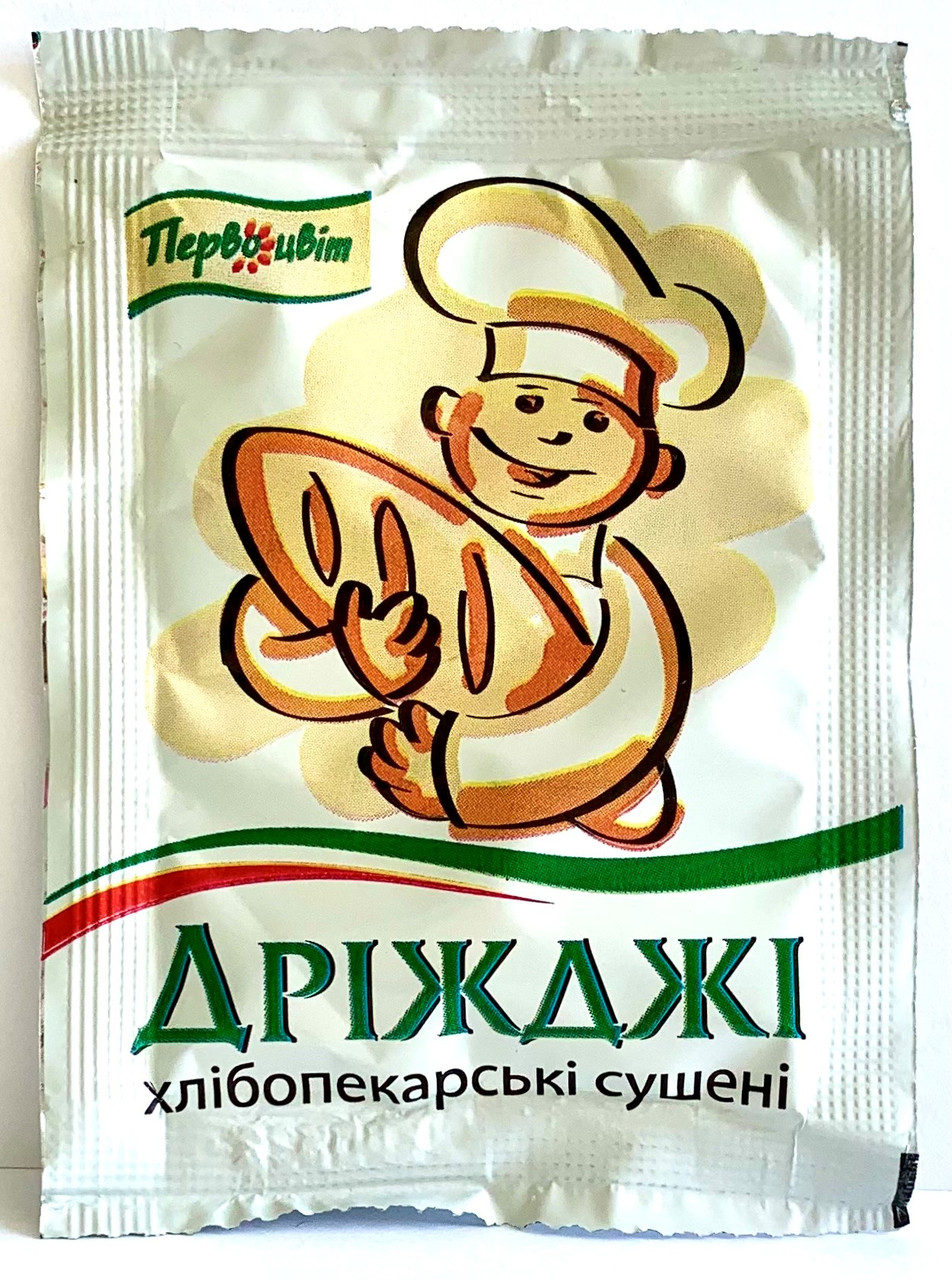 Дріжджі хлібопекарські сухі 11 г.