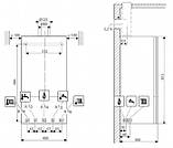 Конденсаційний котел двоконтурний Bosch 2500 W WBC 28-1 DC - 28 кВт 7736901203, фото 3