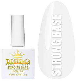 Базове покриття Strong Base 14мл. Дизайнер  для гель-лаку
