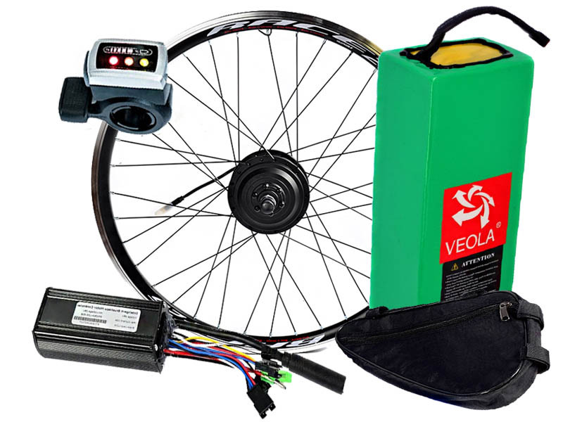 Електровелонабір 36 В 350 Вт MXUS XF07 заспицований із сумкою й акумулятором 13 А/год