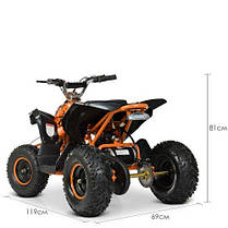 Електроквадроцикл PROFI HB-EATV1000Q-7ST V2 (orange), фото 4