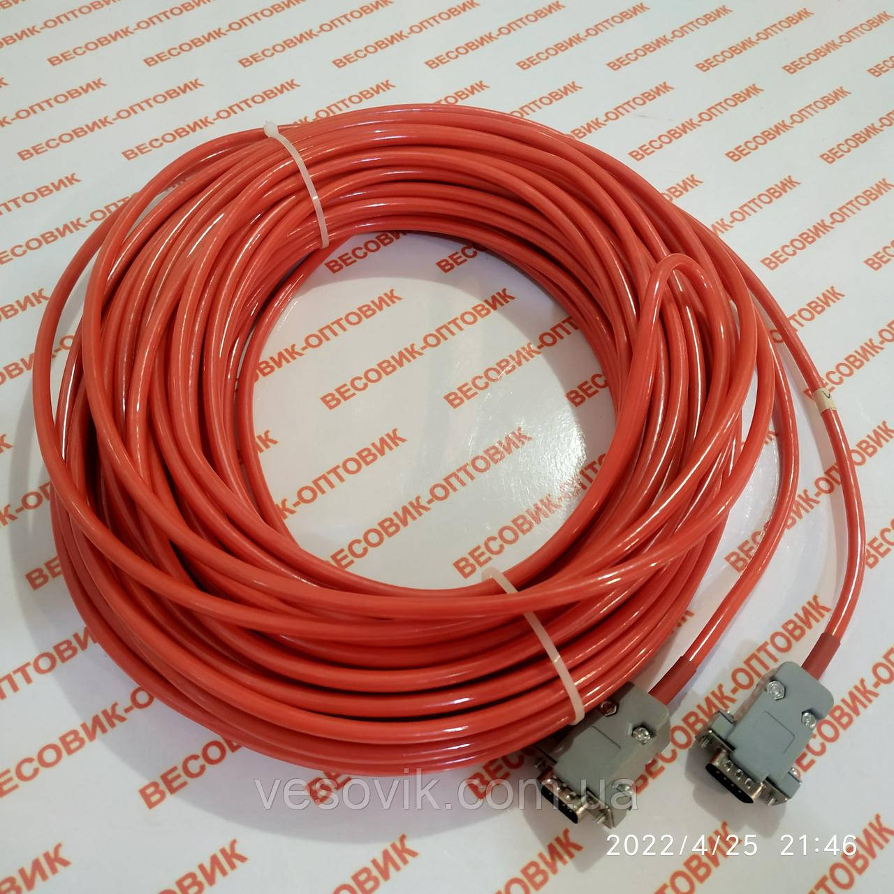 Тензометричний кабель KELI 30 м для скотських, платформних ваг