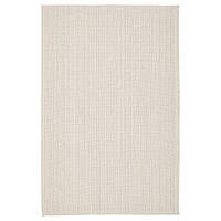 TIPHEDE Килим, пласке плетіння, натуральний, кремово-білий120x180 см