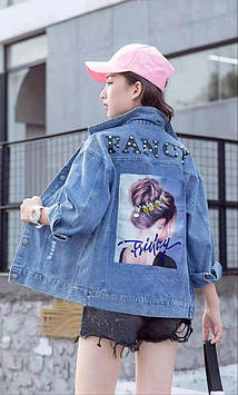 Куртка джинсова на дівчинку Fancy 120