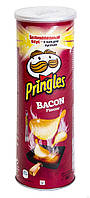 Чипсы Pringles Bacon, Чипсы Принглс Бекон 165 грамм