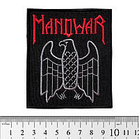 Нашивка Manowar (eagle logo) (pt-030)