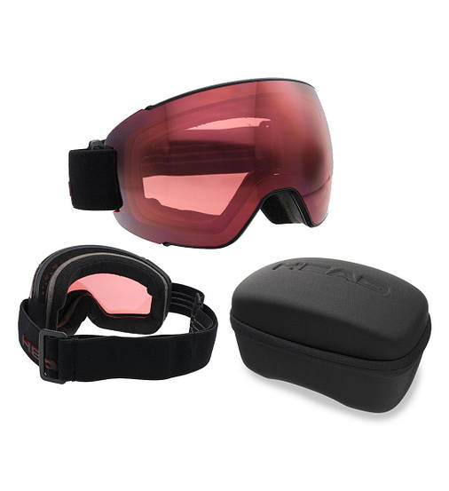 Маска гірськолижна Head Magnify TVT Cat S2 Чорний, фото 3