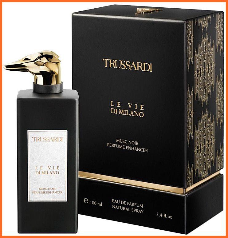 Trussardi Le Vie di Milano Musc Noire Perfume Enhancer парфумована вода 100 ml. Трусарді Мілано Муск Нор, фото 1