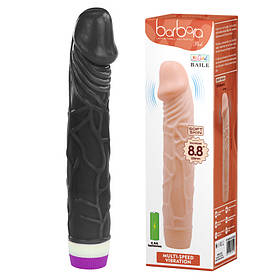 Вібратор - Barbara Bob Vibrator Black, 22,5 см