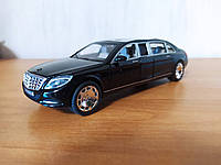 Машина Автомодель металева 1:24 Mercedes Benz Maybach батар, світло, звук, двері відкр