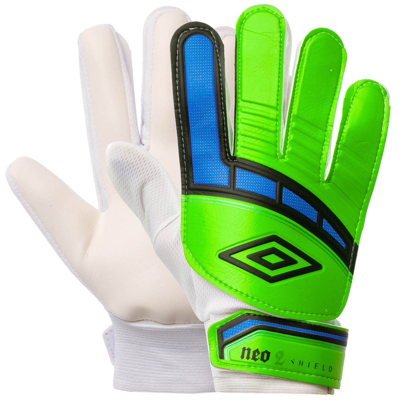 Рукавички воротарські дитячі Umbro, зелені