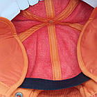 Бейсболка на флісі помаранчевого кольору біла стріла 30032893, фото 5